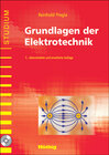 Buchcover Grundlagen der Elektrotechnik