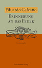 Buchcover Erinnerung an das Feuer