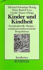 Buchcover Kinder und Kindheit