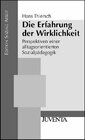 Buchcover Thiersch, Die Erfahrung der Wirklichkeit