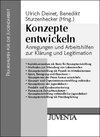 Buchcover Konzepte entwickeln