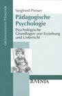 Buchcover Pädagogische Psychologie
