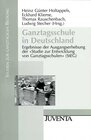 Buchcover Ganztagsschule in Deutschland