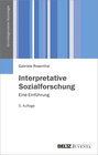 Buchcover Interpretative Sozialforschung