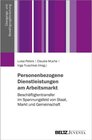 Buchcover Personenbezogene Dienstleistungen am Arbeitsmarkt / Übergangs- und Bewältigungsforschung
