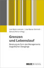 Buchcover Grenzen und Lebenslauf