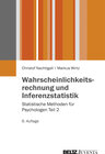 Buchcover Wahrscheinlichkeitsrechnung und Inferenzstatistik