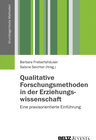 Buchcover Qualitative Forschungsmethoden in der Erziehungswissenschaft