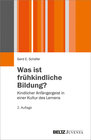 Buchcover Was ist frühkindliche Bildung?