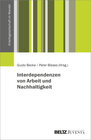 Buchcover Interdependenzen von Arbeit und Nachhaltigkeit