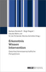 Buchcover Erkenntnis, Wissen, Intervention