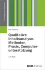 Buchcover Qualitative Inhaltsanalyse. Methoden, Praxis, Computerunterstützung
