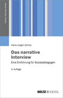 Buchcover Das narrative Interview