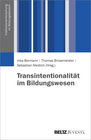 Buchcover Transintentionalität im Bildungswesen