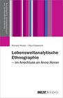 Buchcover Lebensweltanalytische Ethnographie