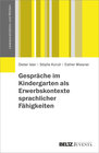 Buchcover Gespräche im Kindergarten als Erwerbskontexte sprachlicher Fähigkeiten