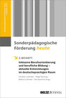 Buchcover Inklusive Berufsorientierung und berufliche Bildung – aktuelle Entwicklungen im deutschsprachigen Raum