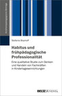 Buchcover Habitus und frühpädagogische Professionalität
