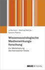 Buchcover Wissenssoziologische Medienwirkungsforschung