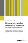 Buchcover Kindeswohl zwischen Jugendhilfe und Justiz