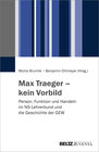 Buchcover Max Traeger – kein Vorbild