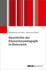 Buchcover Geschichte der Elementarpädagogik in Österreich