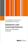 Buchcover Epistemic and Learning Cultures
