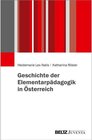 Buchcover Geschichte der Elementarpädagogik in Österreich
