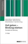 Buchcover Zeit geben - Bindung stärken / Veröffentlichungen der Bundeskonferenz für Erziehungsberatung