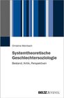 Buchcover Systemtheoretische Geschlechtersoziologie