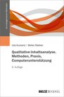 Buchcover Qualitative Inhaltsanalyse. Methoden Praxis Computerunterstützung