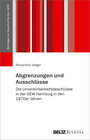 Buchcover Abgrenzungen und Ausschlüsse