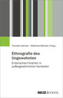 Buchcover Ethnografie des Ungewohnten
