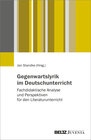 Buchcover Gegenwartslyrik im Deutschunterricht