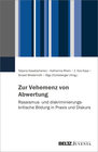 Buchcover Zur Vehemenz von Abwertung