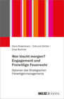 Buchcover Wer löscht morgen? Engagement und Freiwillige Feuerwehr