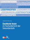 Buchcover Sachtexte lesen im Fachunterricht der Sekundarstufe
