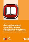 Buchcover Genres im fremdsprachlichen und bilingualen Unterricht