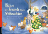 Buchcover Rica und ihre Freunde feiern Weihnachten. Ein Folien-Adventskalender zum Vorlesen und Gestalten eines Fensterbildes