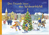 Buchcover Drei Freunde lösen den Weihnachtsfall. Ein Poster-Adventskalender zum Vor- und Selberlesen