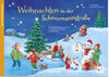 Buchcover Weihnachten in der Schneemannstraße. Ein Adventskalender zum Vorlesen mit großem Sternenfächer zum Aufhängen