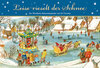 Buchcover Leise rieselt der Schnee. Ein Windlicht-Adventskalender mit 24 Türchen