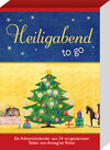 Buchcover Heiligabend - to go. Ein Adventskalender aus 24 vorgestanzten Teilen