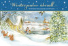 Buchcover Winterzauber überall. Ein Windlicht-Adventskalender mit 24 Türchen