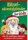 Buchcover Rätseladventskalender for Kids 2