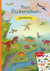 Buchcover Mein Stickeralbum Dinosaurier