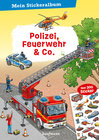Buchcover Mein Stickeralbum - Polizei, Feuerwehr & Co.