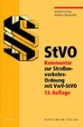 Buchcover StVO - Kommentar zur neuen Straßenverkehrs-Ordnung mit VwV-StVO