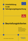 Buchcover Urteilsbildung in der Fahreignungsbegutachtung – Beurteilungskriterien