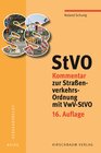 Buchcover StVO Kommentar zur Straßenverkehrs-Ordnung mit VwV-StVO
